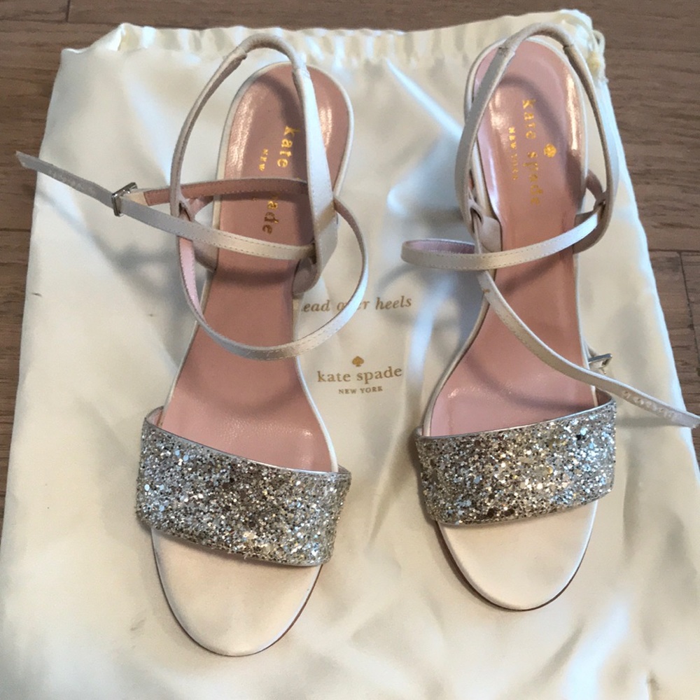 Kate spade straps heel.